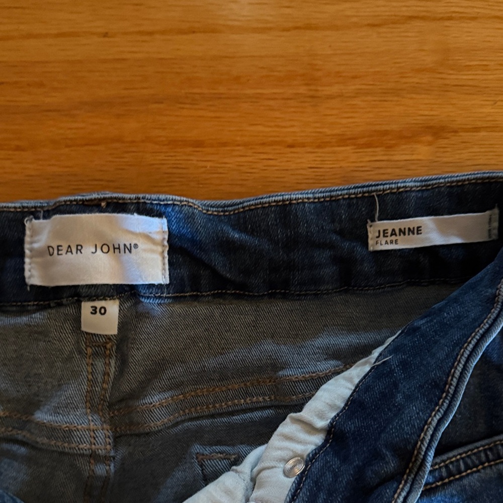 Dear John Indigo Flare Jeans - Picture 2 of 3